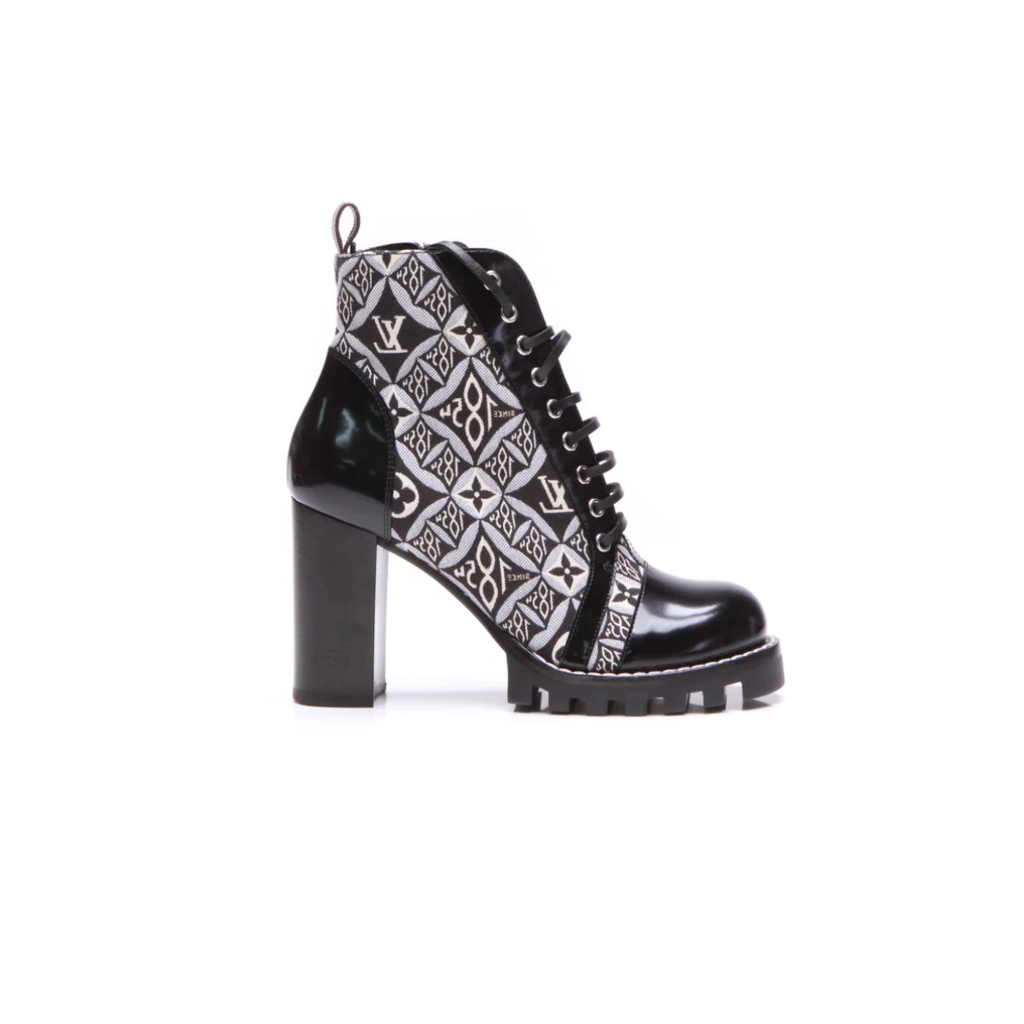 LOUIS VUITTON STAR TRAIL ANKLE BOOT GRAY 1AB2XH