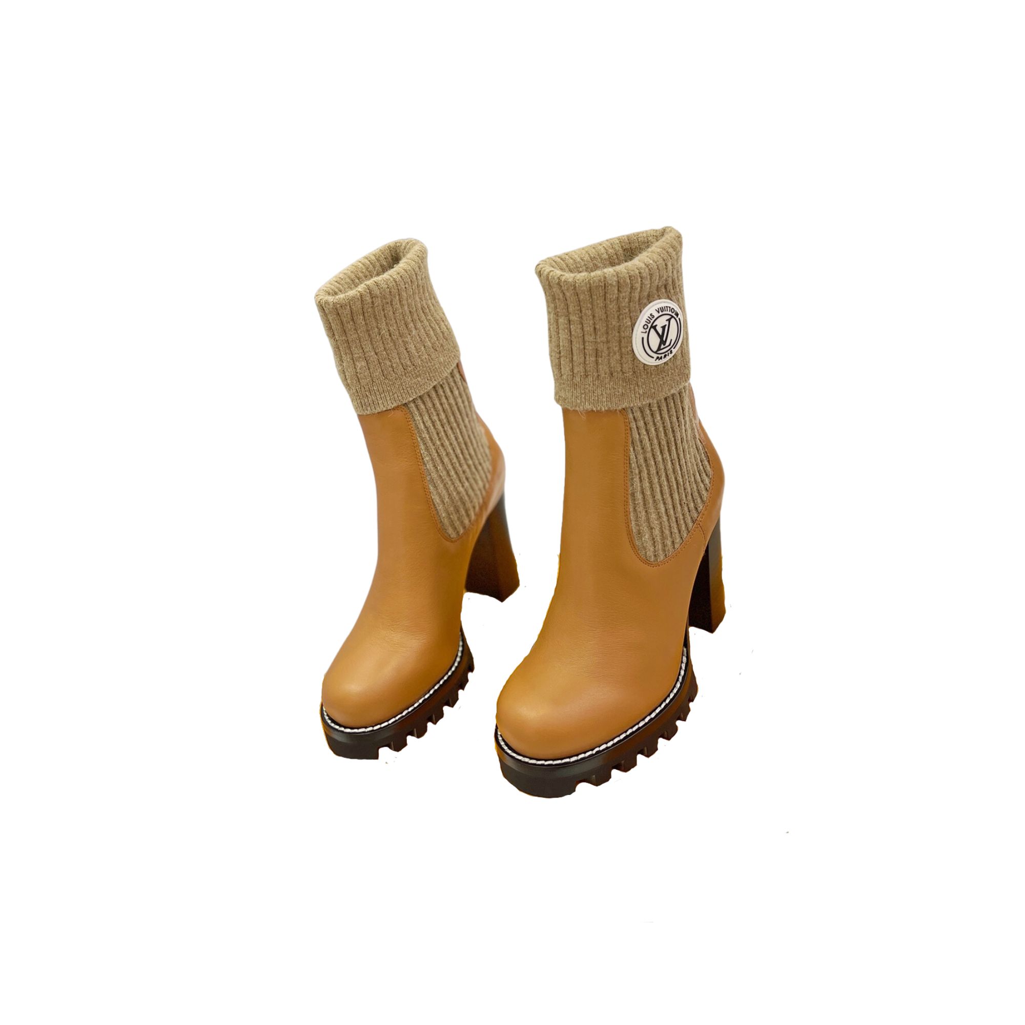 LOUIS VUITTON STAR TRAIL ANKLE BOOT BEIGE 1AAC1S