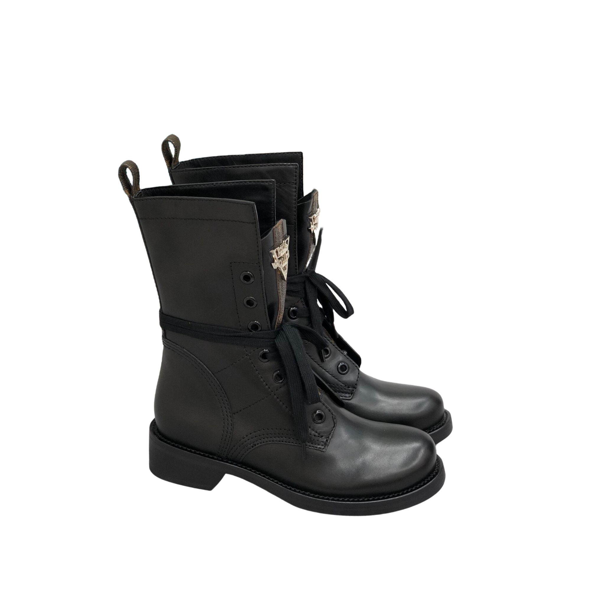 LOUIS VUITTON METROPOLIS FLAT RANGER BLACK 1A7WI5