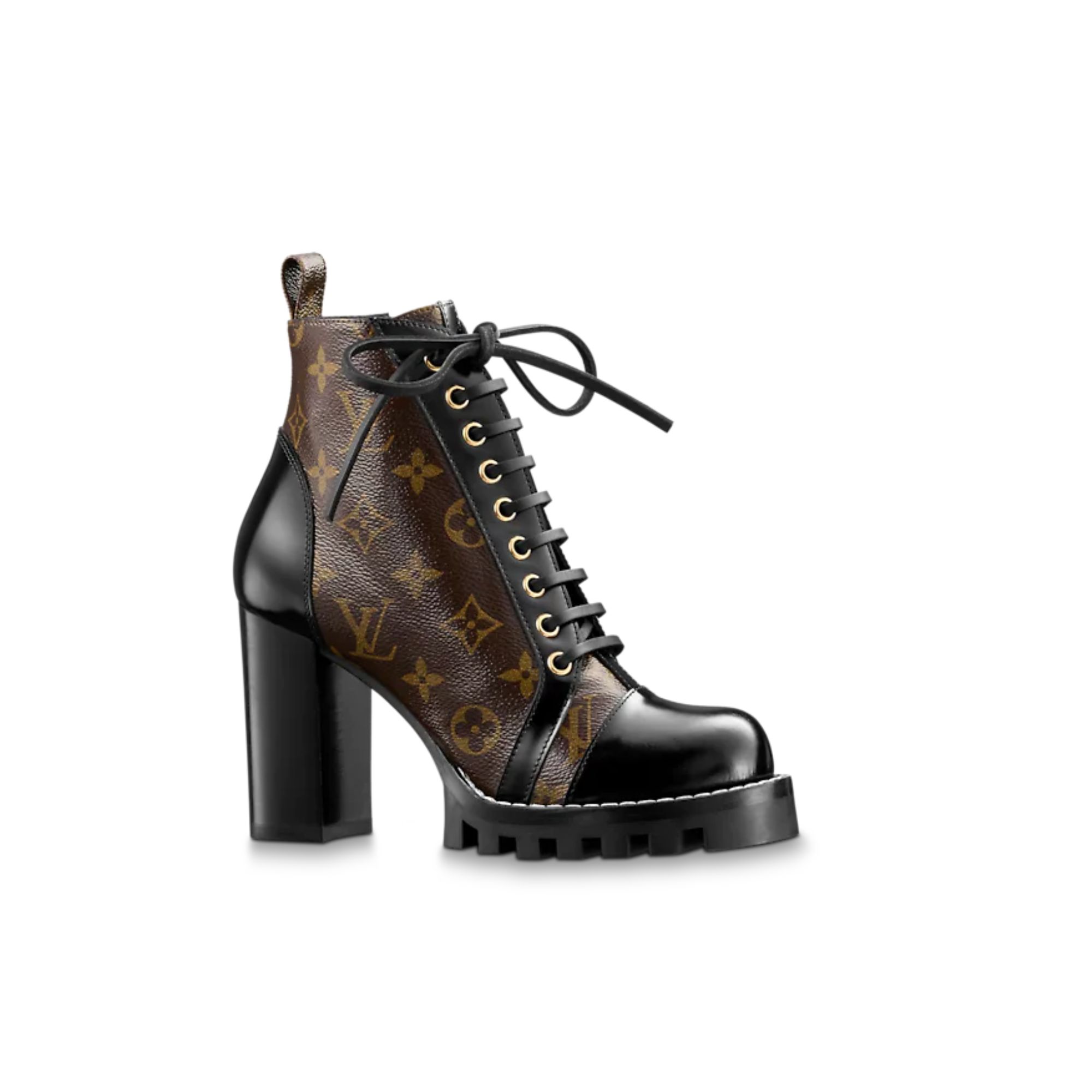 LOUIS VUITTON STAR TRAIL ANKLE BOOT BROWN 1AB2XH