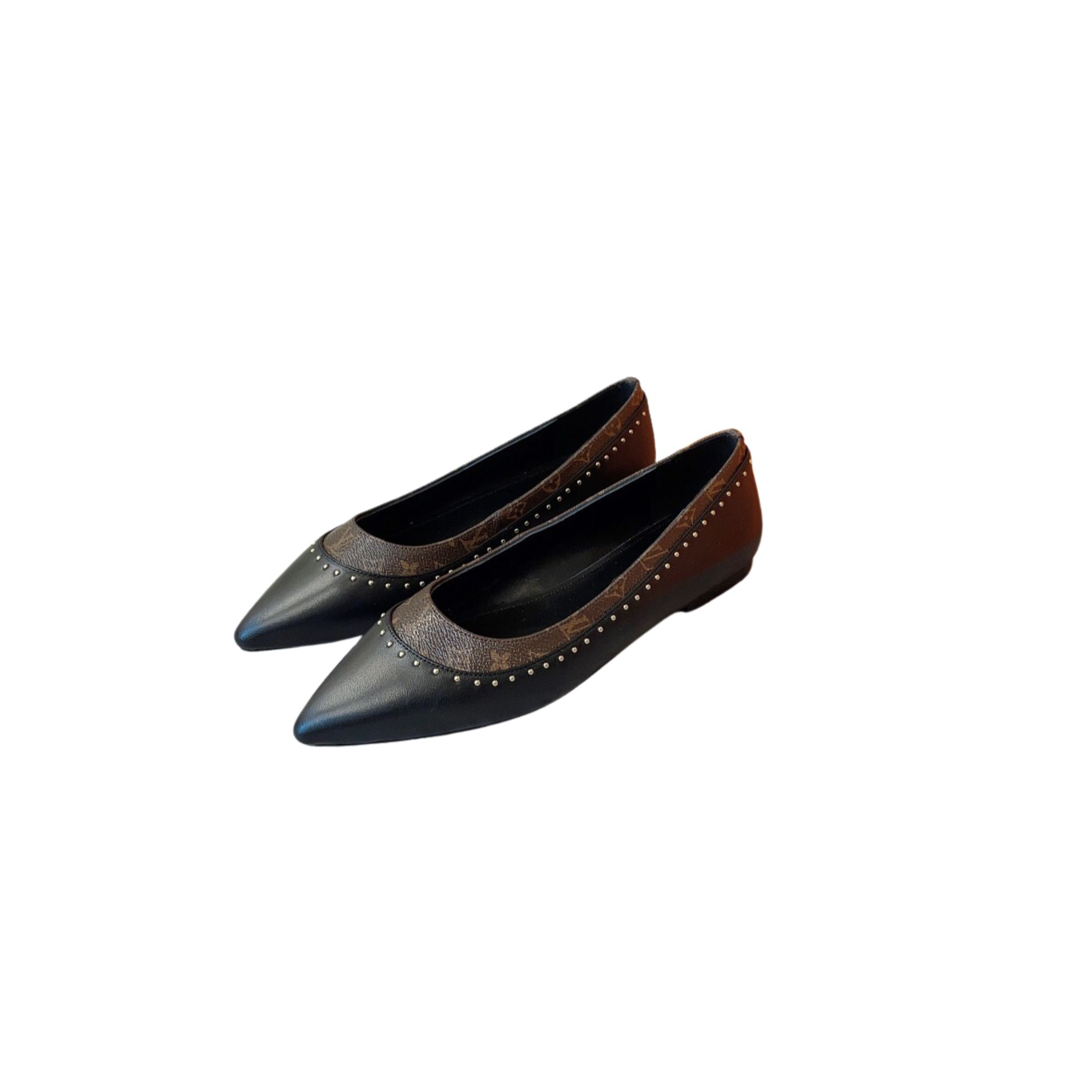 LOUIS VUITTON FLAT BALERINA BLACK 1ABGL8