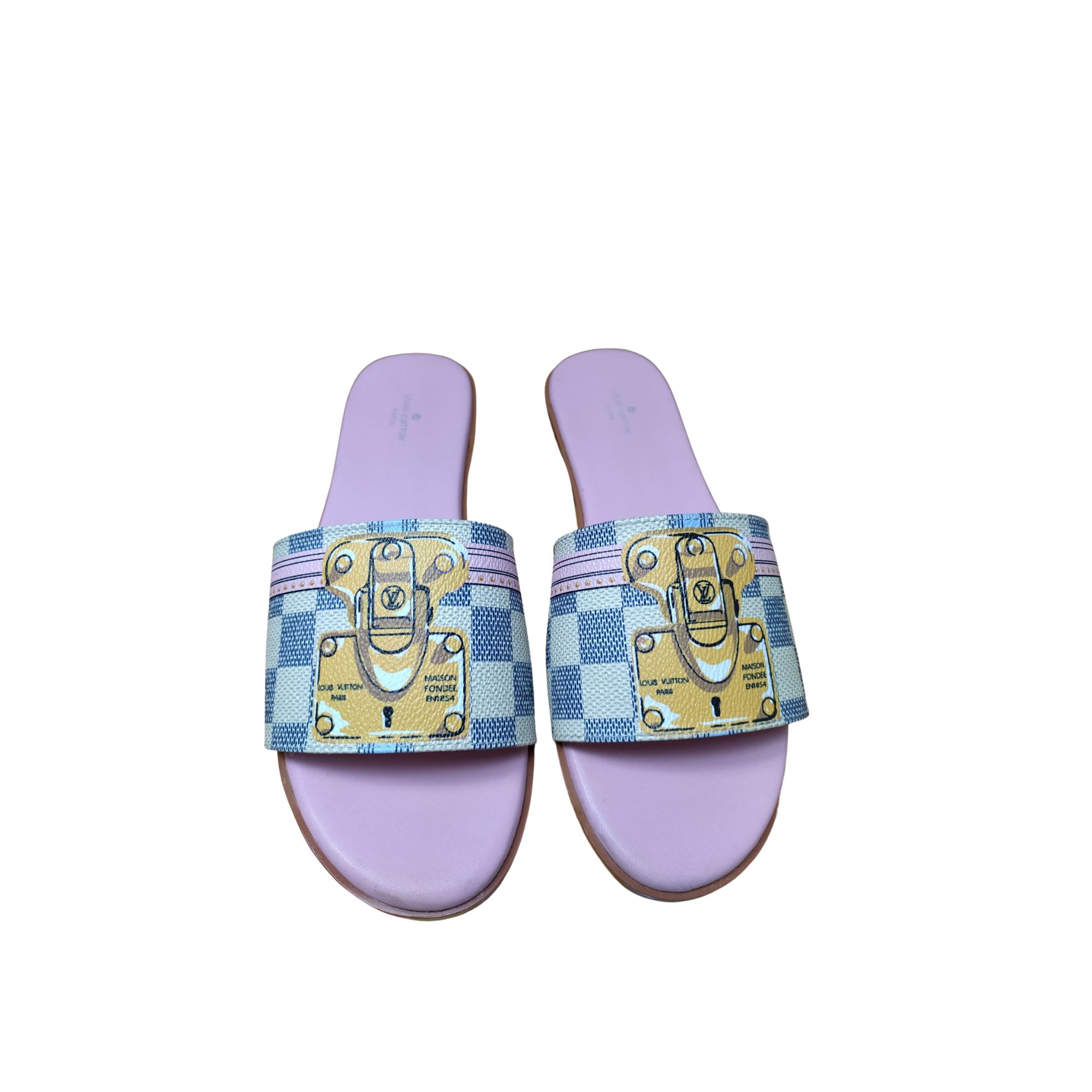 LOUIS VUITTON REVIVAL MULES MULTICOLOR 1AAOVL