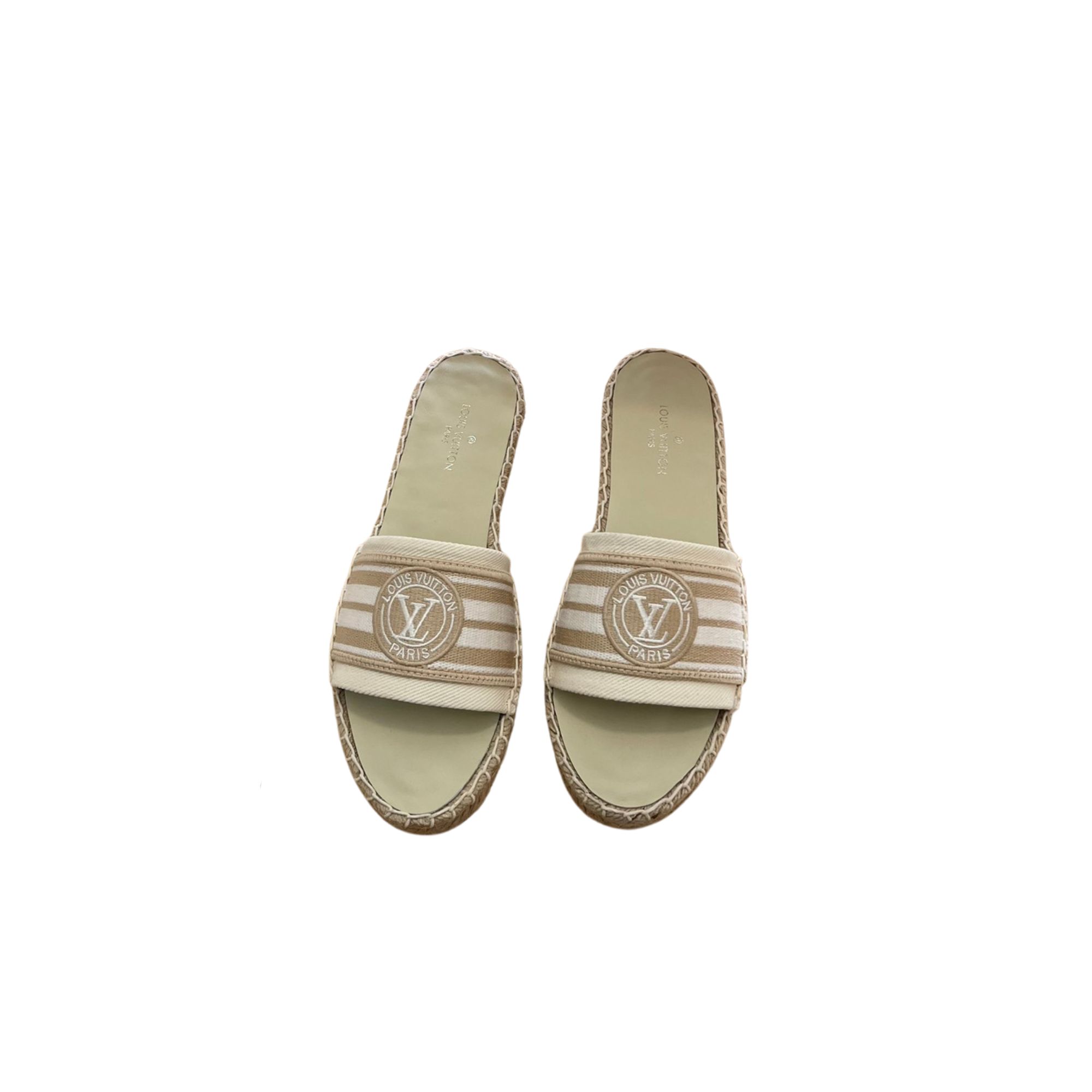 LOUIS VUITTON MAGNETIC FLAT MULE BEIGE 1AAD6C