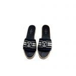 LOUIS VUITTON MAGNETIC FLAT MULE BLACK AND WHITE 1AAD6C