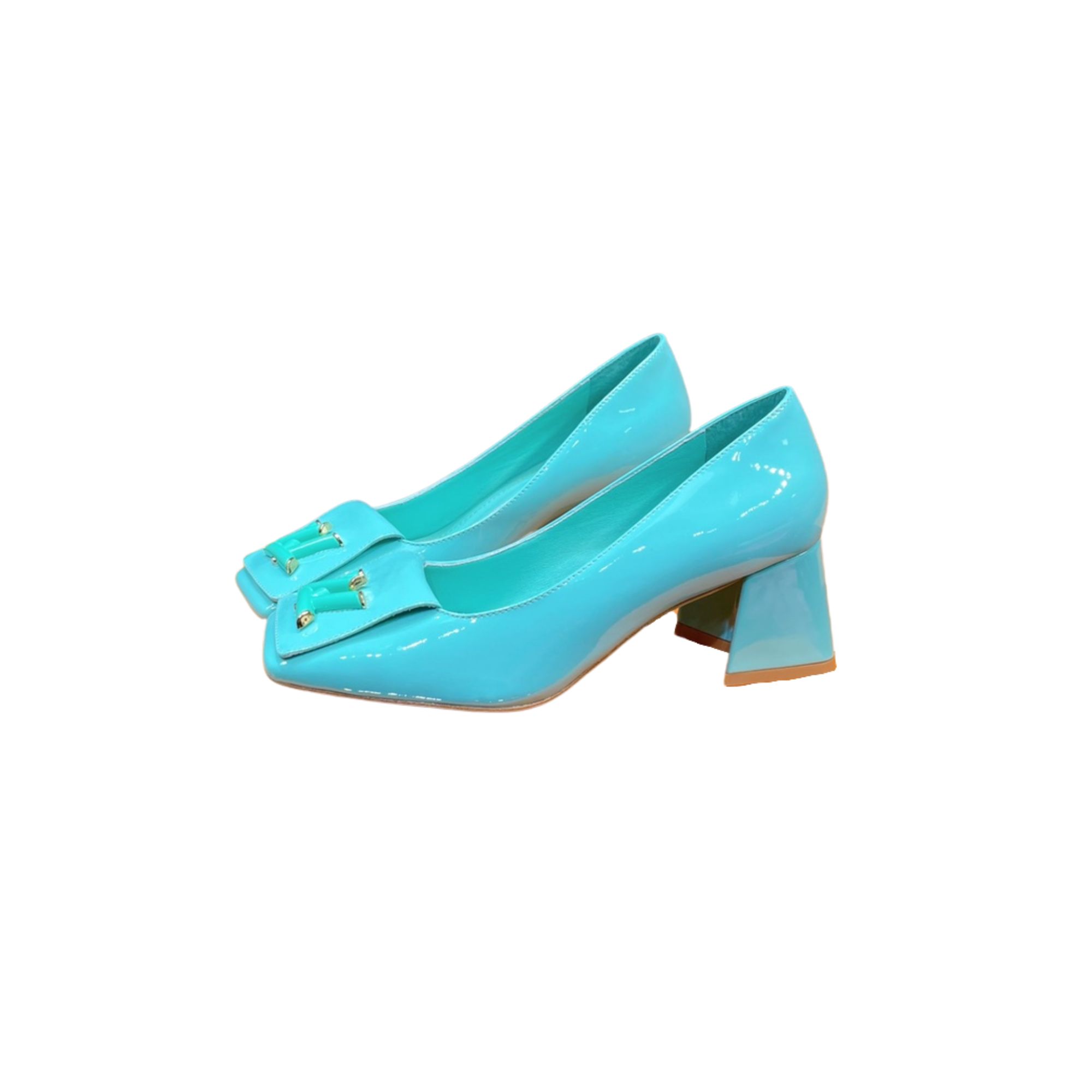 LOUIS VUITTON SHAKE PUMPS TURQUOISE 1AB0SK