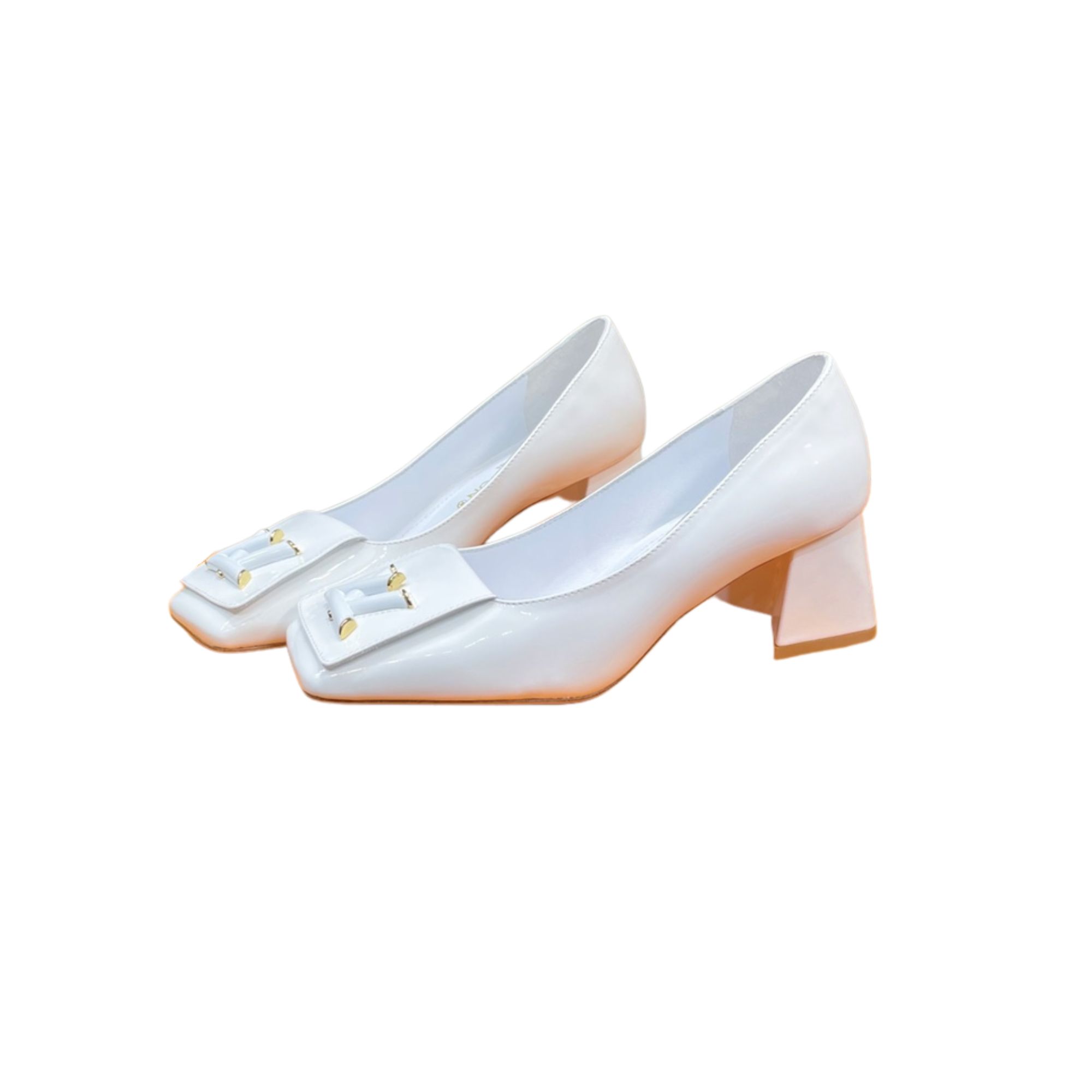 LOUIS VUITTON SHAKE PUMPS WHITE 1AB0SK
