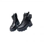 PRADA MONOLITH BOOTS WITH POUCH BLACK 1T255M