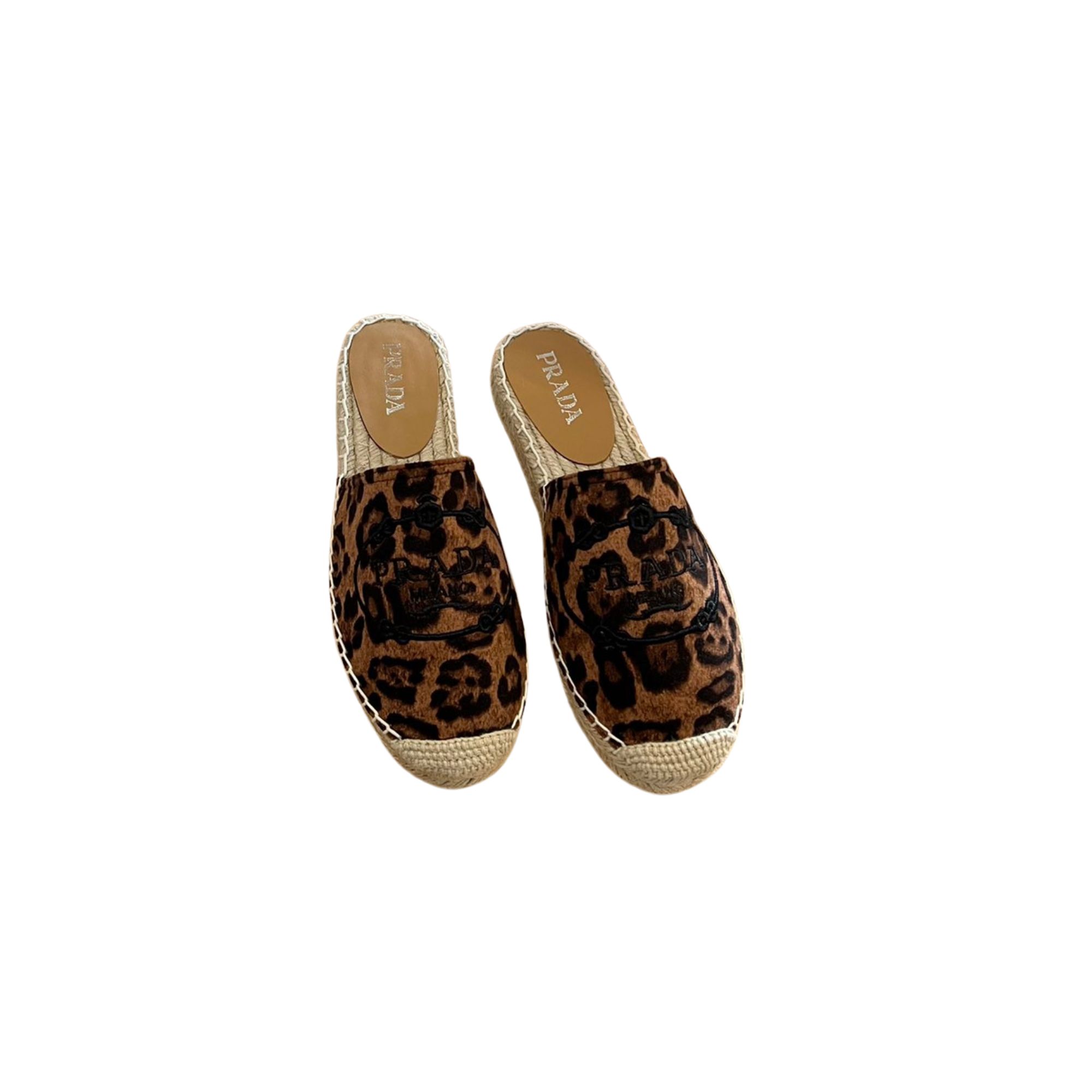 PRADA MULES BROWN 1S141N