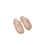 PRADA SOFT PADDED SABOTS LIGHT PINK 1D109N