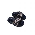 TOGA PULLA CRISS CROSS SLIDES BLACK AJ1189