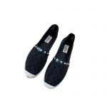 VALENTINO RED ESPADRILLES BLACK P403204