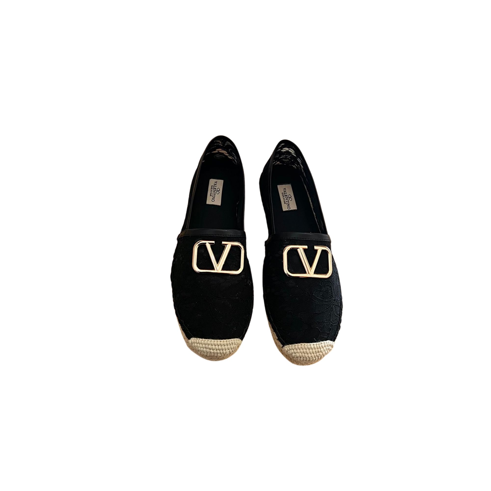 VALENTINO GARAVANI ESPADRILLES BLACK P403204