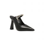 VERSACE LA MEDUSA SLING-BACK PUMPS BLACK 1001207