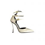 VERSACE PIN-POINT PUMPS WHITE 1007256