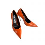 VERSACE PIN-POINT PUMPS ORANGE 1007138