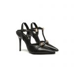 VERSACE PIN-POINT PUMPS BLACK 1007256