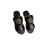 VERSACE SANDALS BLACK 1004754
