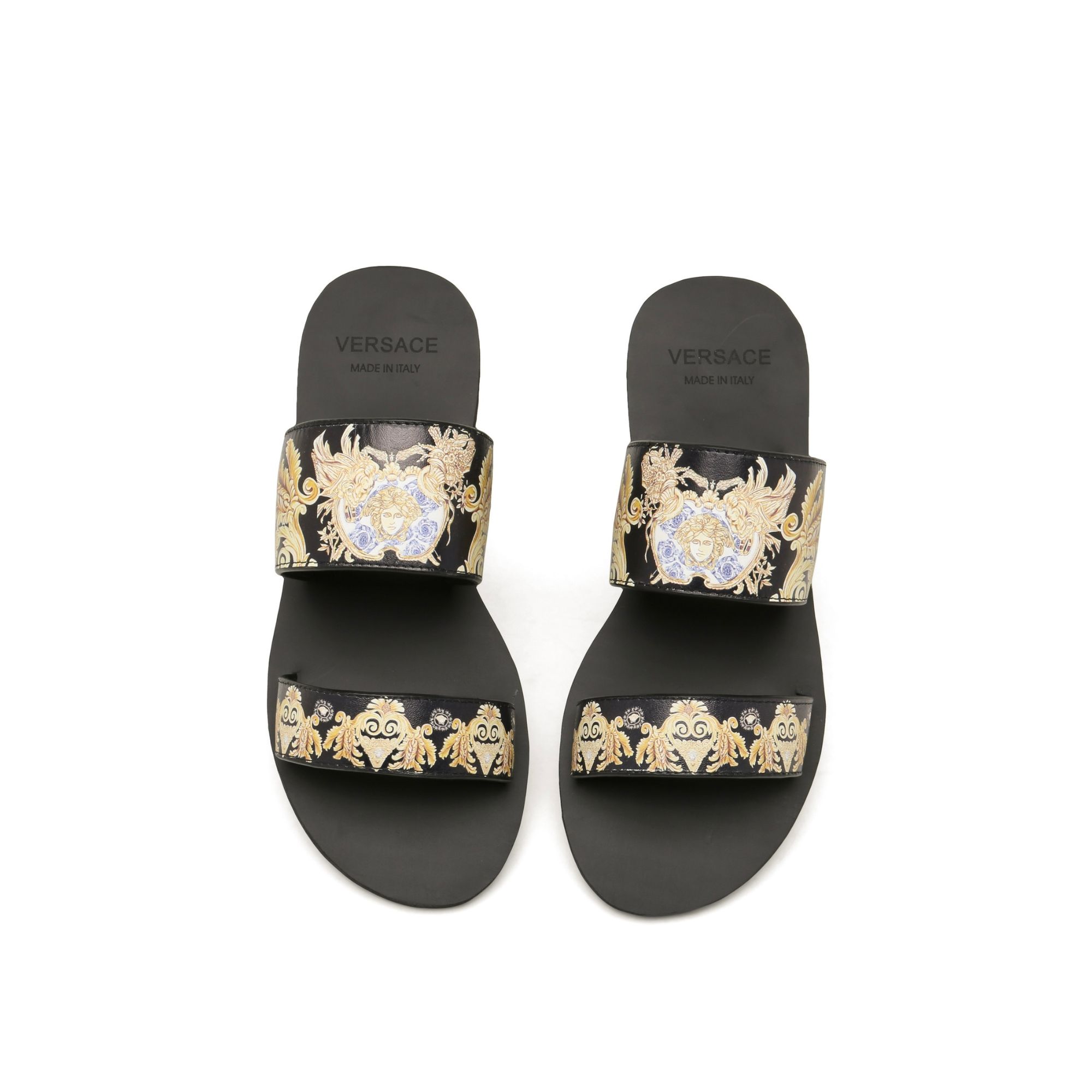 VERSACE SANDALS BLACK 1004754