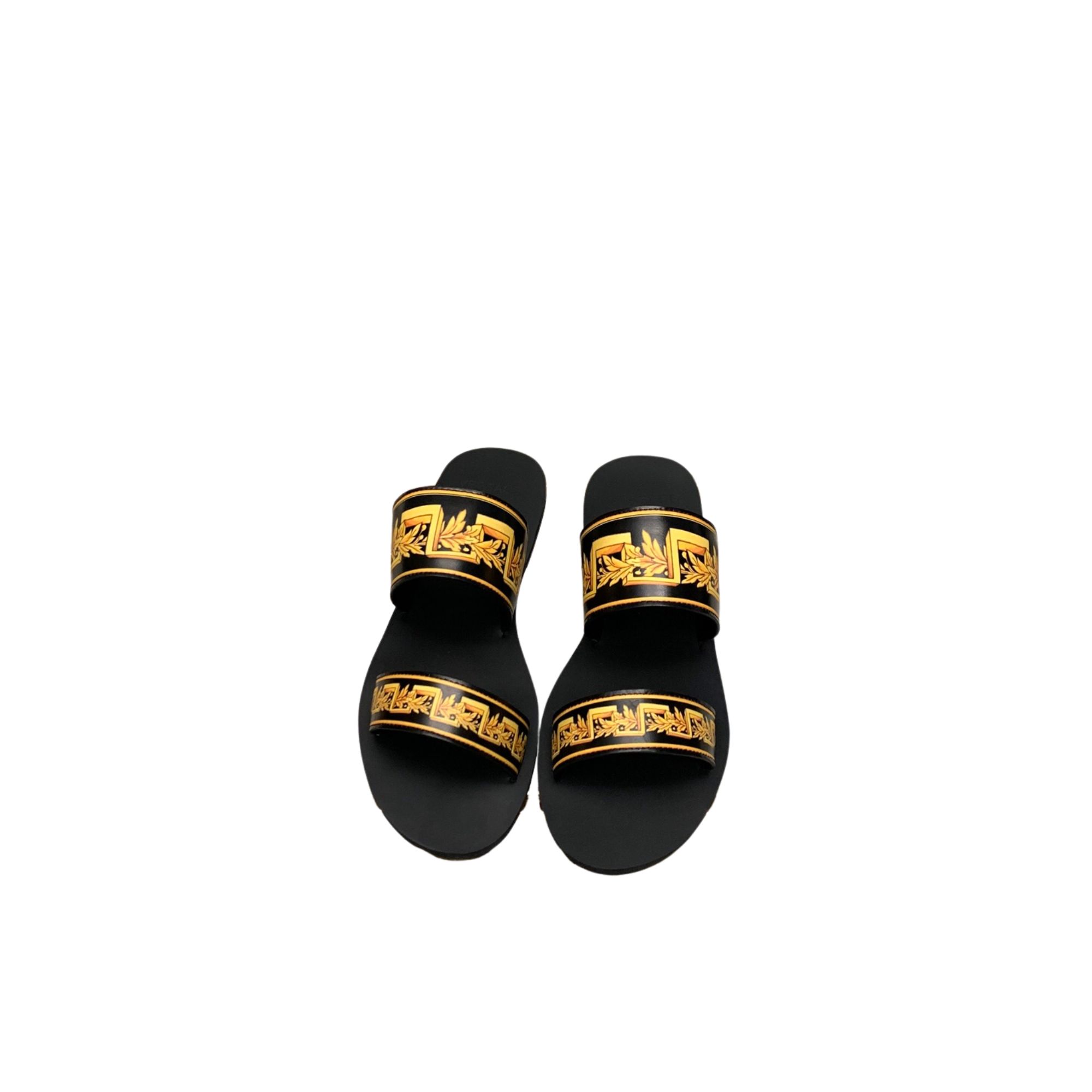 VERSACE SANDALS BLACK 1004754