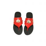 VERSACE FLAT SANDALS RED 375120