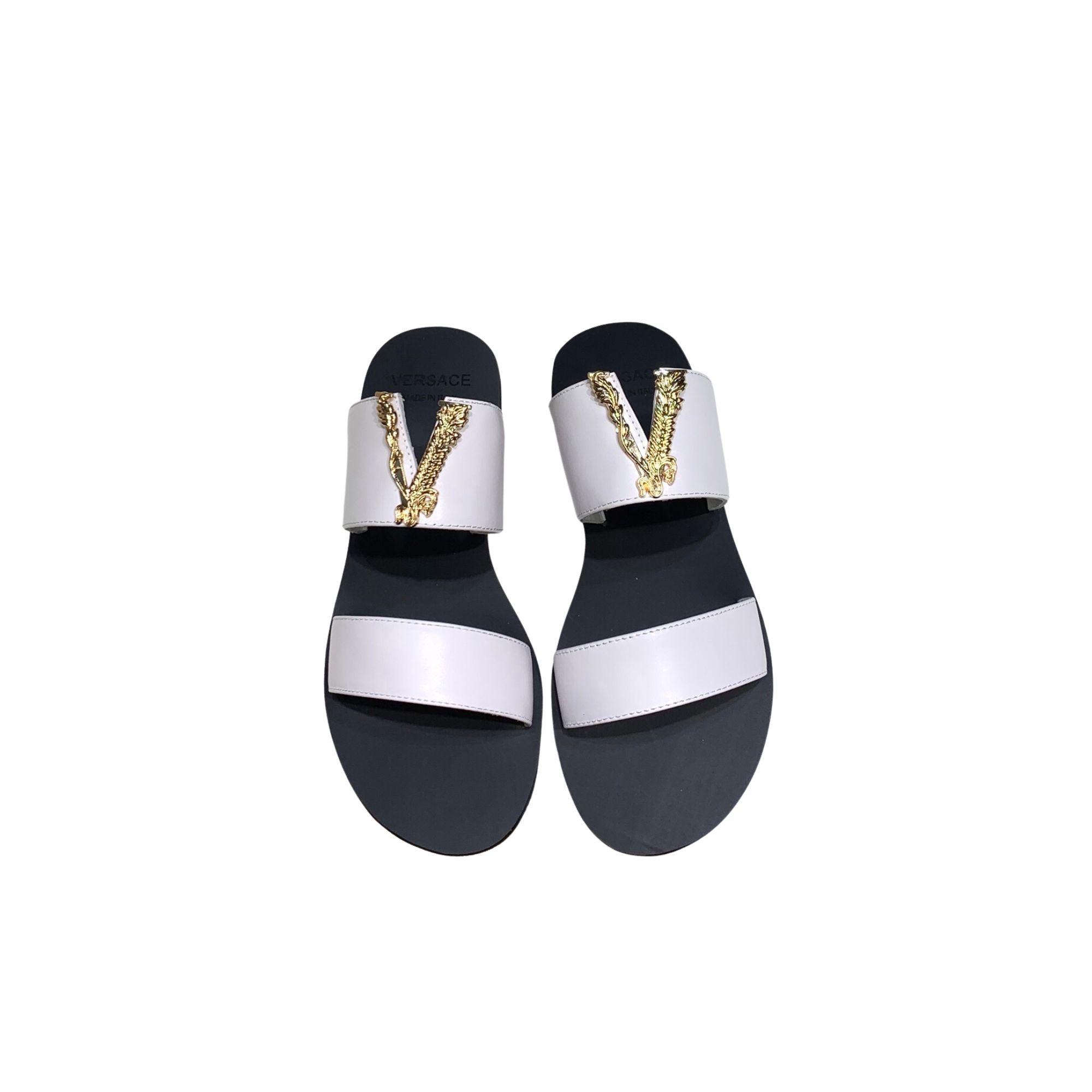 VERSACE SANDALS WHITE 1004754