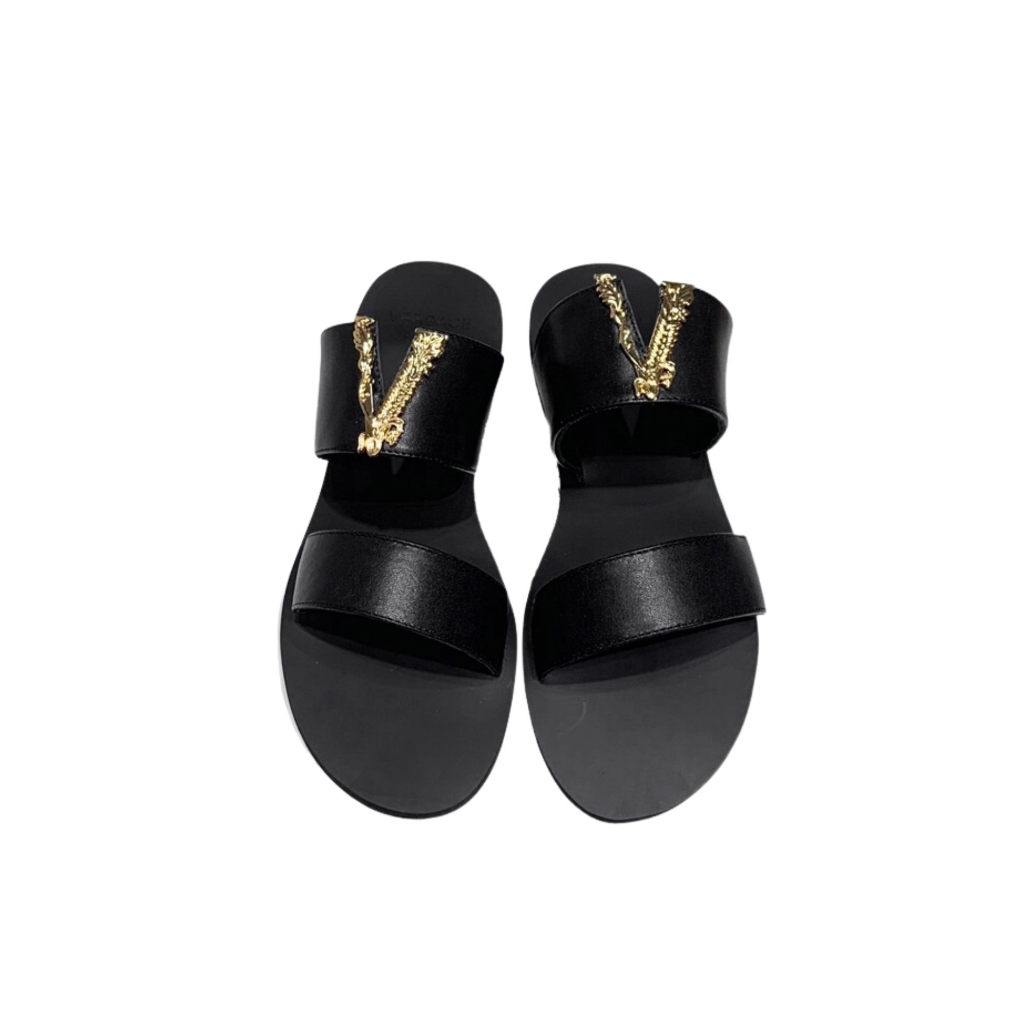 VERSACE SANDALS BLACK 1004754