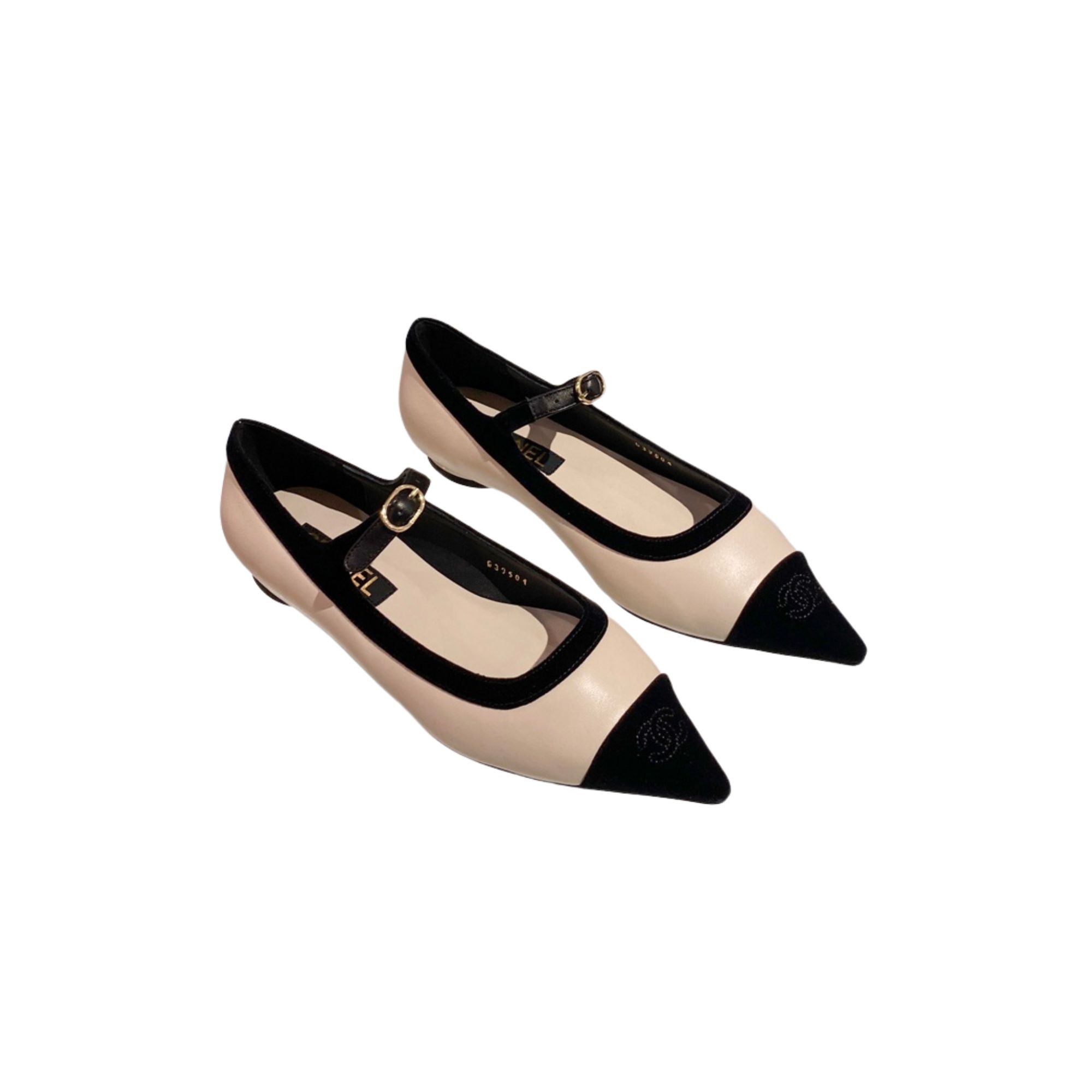 CHANEL MARY JANES PINK G39604