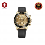 18K GOLD SWISS ROLEX DAYTONA GOLD CHAMPAGNE DIAL 116518LN