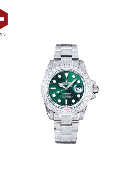 SWISS ROLEX SUBMARINER DIAMOND DIAL GREEN 919001
