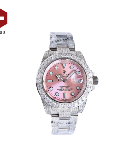 SWISS ROLEX SUBMARINER DIAMOND DIAL PINK 919001