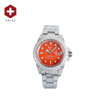SWISS ROLEX BLAKEN SUBMARINER DIAMOND DIAL ORANGE 919001