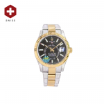 SWISS ROLEX SKY-DWELLER FLUTED BEZEL BLACK 326933