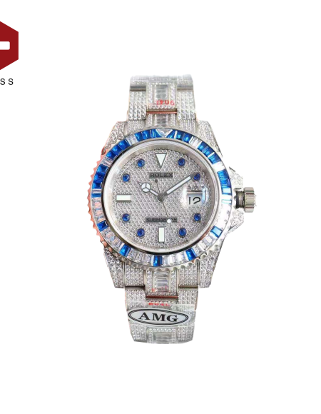 SWISS ROLEX SUBMARINER DIAMOND DIAL 116710