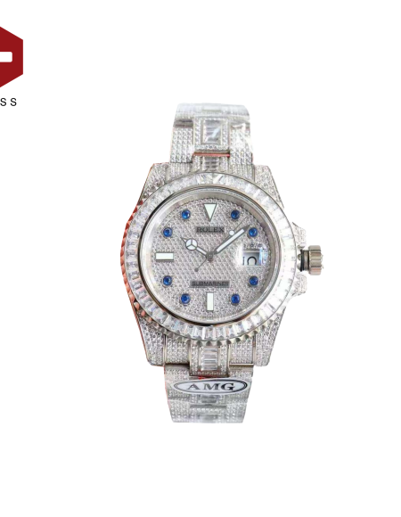 SWISS ROLEX SUBMARINER DIAMOND DIAL 116710
