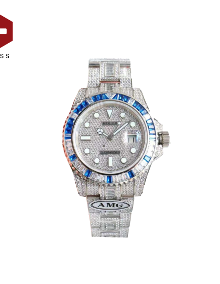 SWISS ROLEX SUBMARINER DIAMOND DIAL 116710