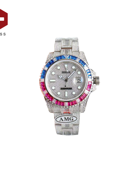 SWISS ROLEX SUBMARINER DIAMOND DIAL 116710