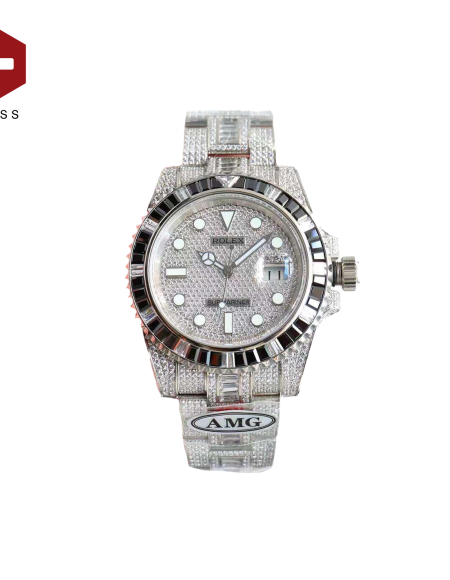 SWISS ROLEX SUBMARINER DIAMOND DIAL 116710