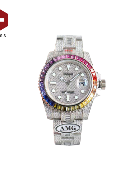 SWISS ROLEX SUBMARINER DIAMOND DIAL 116710