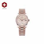 SWISS ROLEX DATEJUST DIAMOND BEZEL ROSEGOLD BUTTERFLY DIAL 278285