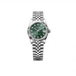 SWISS ROLEX DATEJUST FLUTED BEZEL OLIVE GREEN 278274