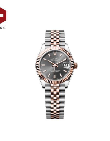 SWISS ROLEX DATEJUST FLUTED BEZEL SLATE 278271