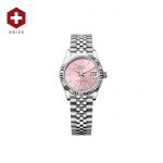 SWISS ROLEX DATEJUST FLUTED BEZEL PINK 278274