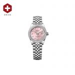 SWISS ROLEX DATEJUST DIAMOND BEZEL PINK 279139