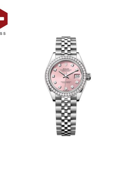 SWISS ROLEX DATEJUST DIAMOND BEZEL PINK 279139