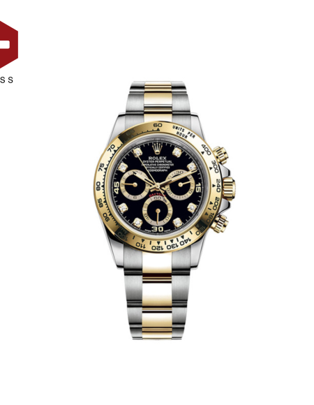 SWISS ROLEX DAYTONA BLACK DIAL 116508