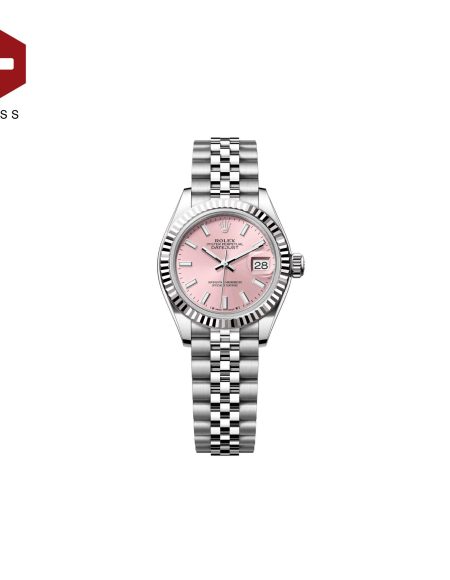 SWISS ROLEX DATEJUST FLUTED BEZEL PINK 279174