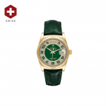 SWISS ROLEX DAY-DATE FLUTED BEZEL DIAMOND DIAL 118118